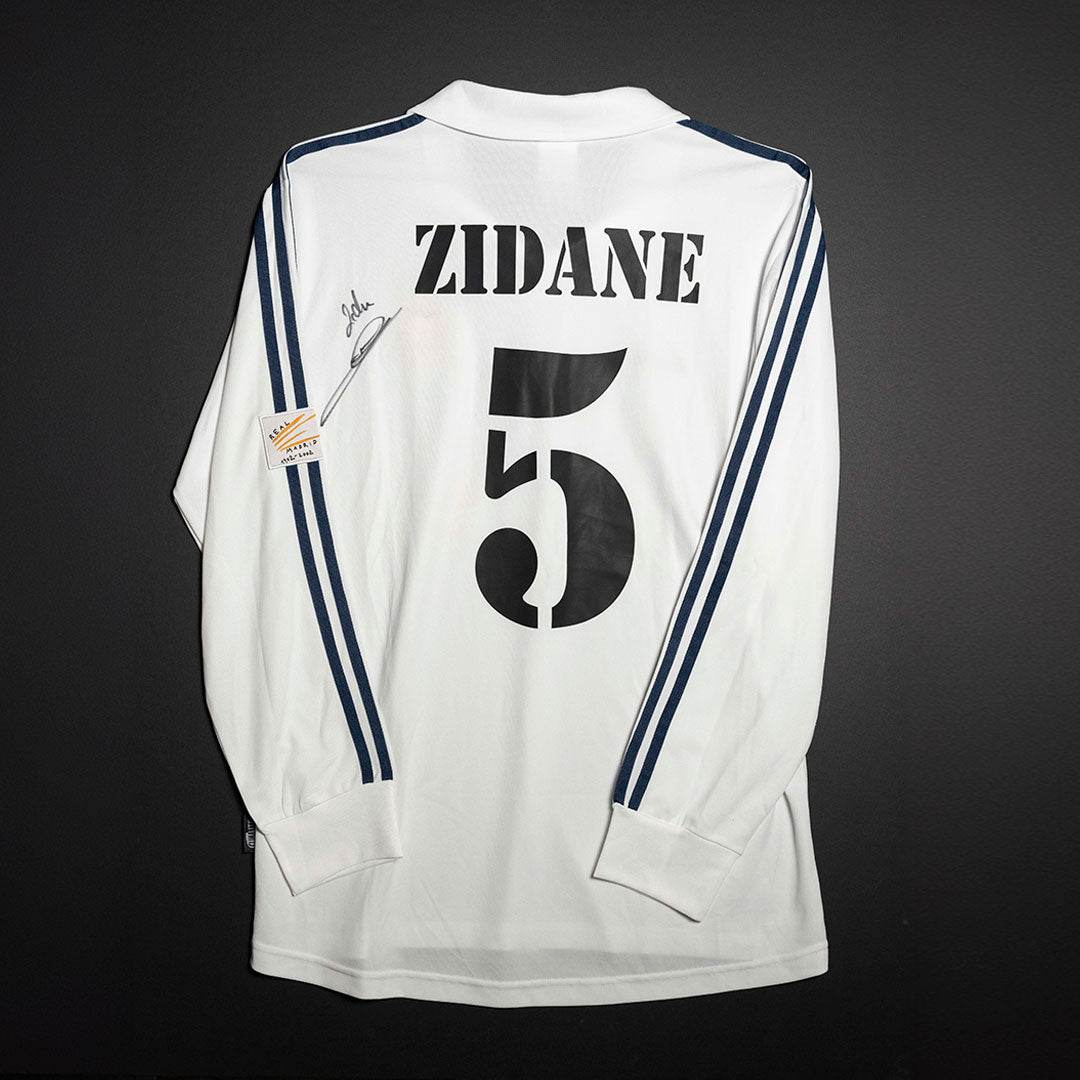 Jersey Firmado Zinedine Zidane - Real Madrid
